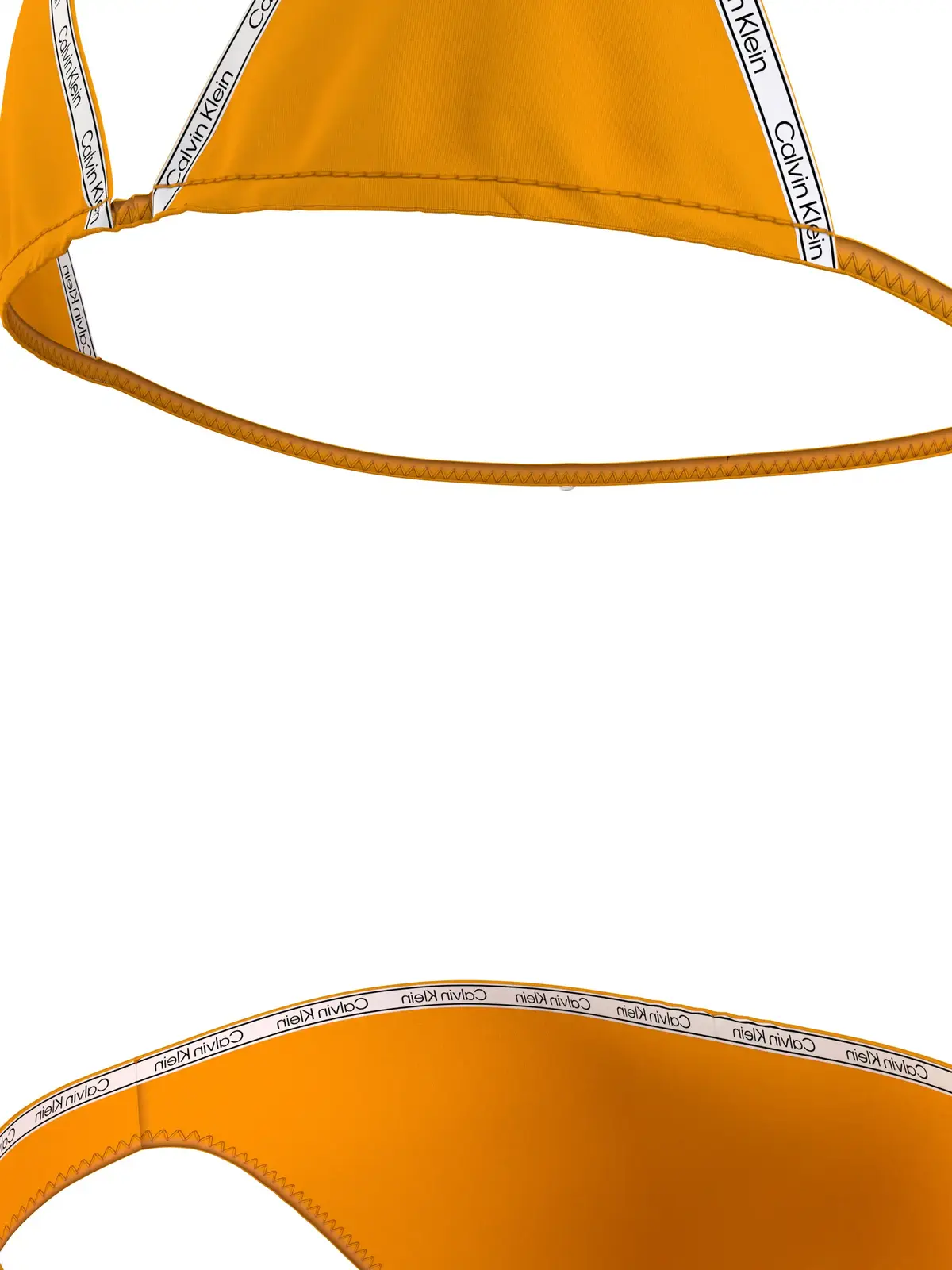 Calvin Klein TRIANGLE BIKINI SET Kadın Turuncu Bikini Takımı