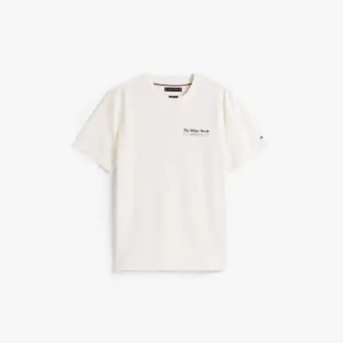 Tommy Hilfiger HILFIGER HERALD BACK, Z00 Krem Erkek T-Shirt & Polo