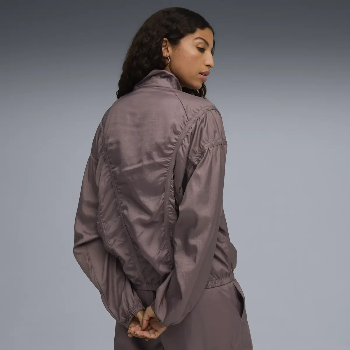 Puma DARE TO Jacket Mor Kadın Ceket