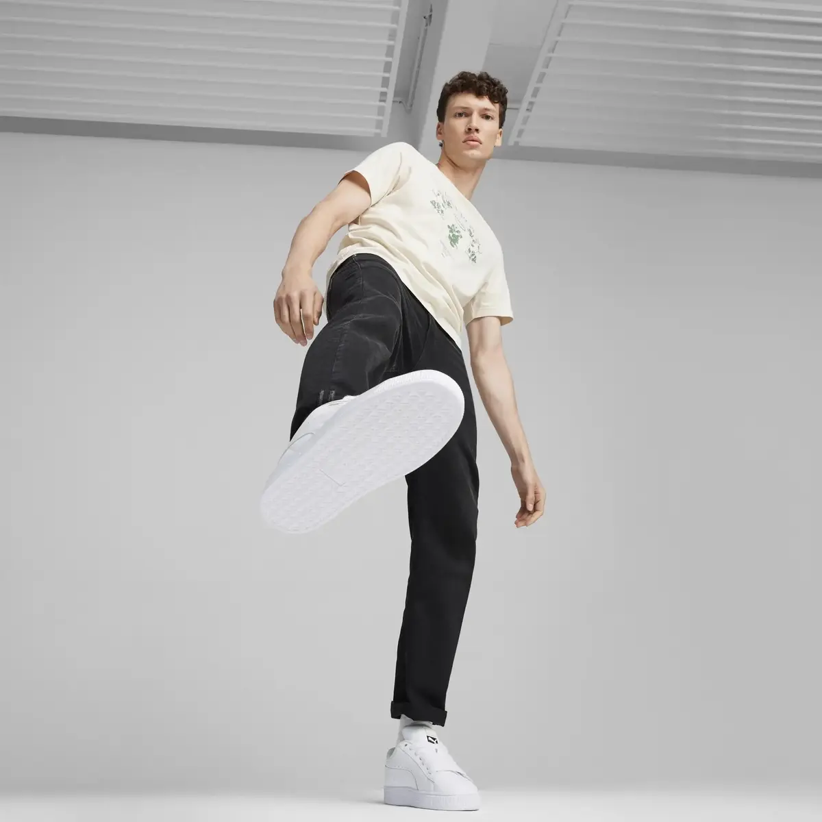 Puma Suede XL Lth Beyaz Unisex Günlük Spor Ayakkabı