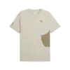 Puma PUMATECH Pocket Tee Bej Erkek T-Shirt