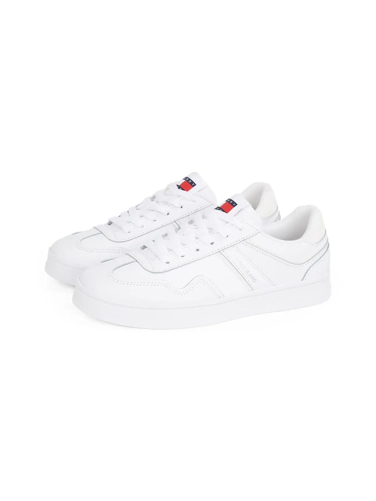Tommy Hilfiger THE GREENWICH LEATHE Beyaz Kadın Spor Ayakkabı & Sneaker