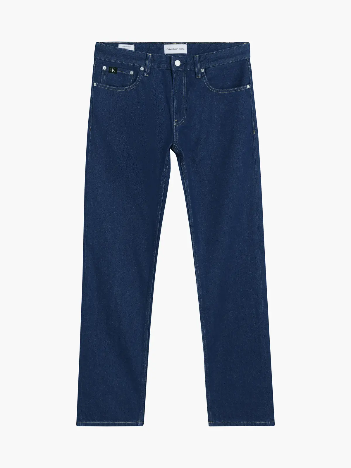 Calvin Klein AUTHENTIC STRAIGHT Erkek Lacivert Kot Pantolon