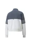 Puma Power Winterized Half-Placket Crew Lacivert Kadın Polar Sweatshirt