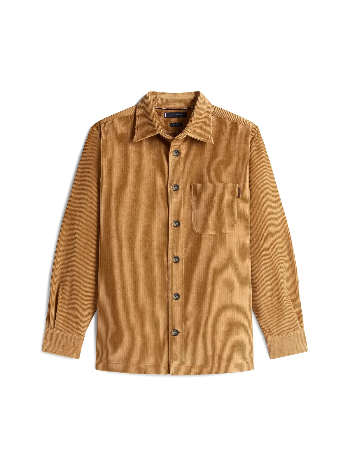 Tommy Hilfiger CORDUROY RLX OVERSHI, 0HD Kahverengi Erkek Ceket