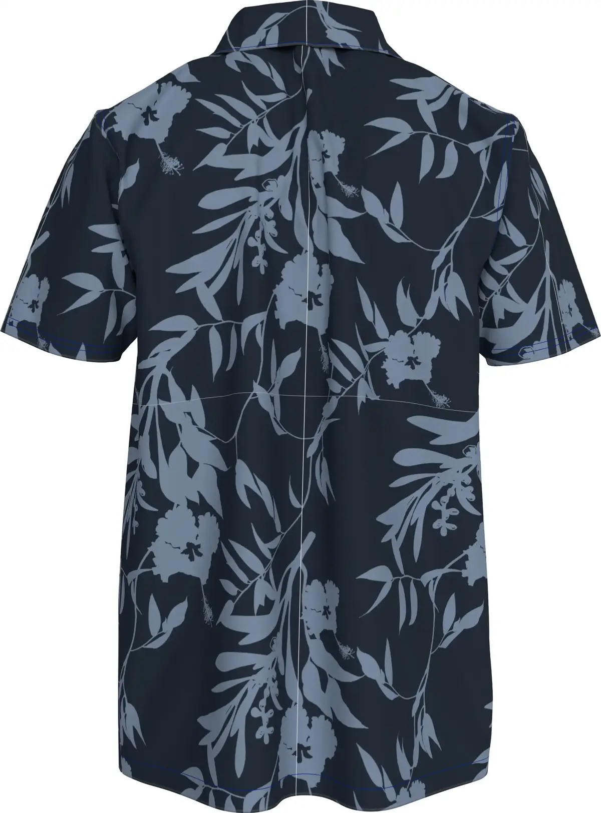 Tommy Hilfiger BOWLING SHIRT PRINT, 0G0 Lacivert Erkek Gömlek