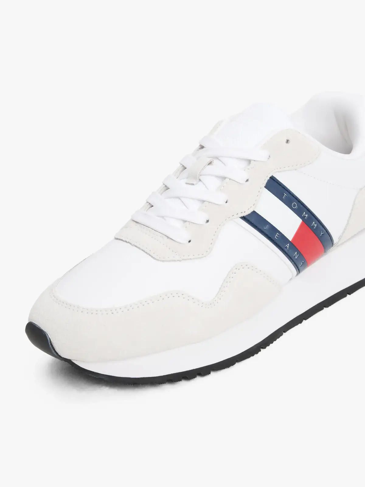 Tommy Hilfiger (NEW) TJM MODERN RUN, YBR Beyaz Erkek Spor Ayakkabı & Sneaker
