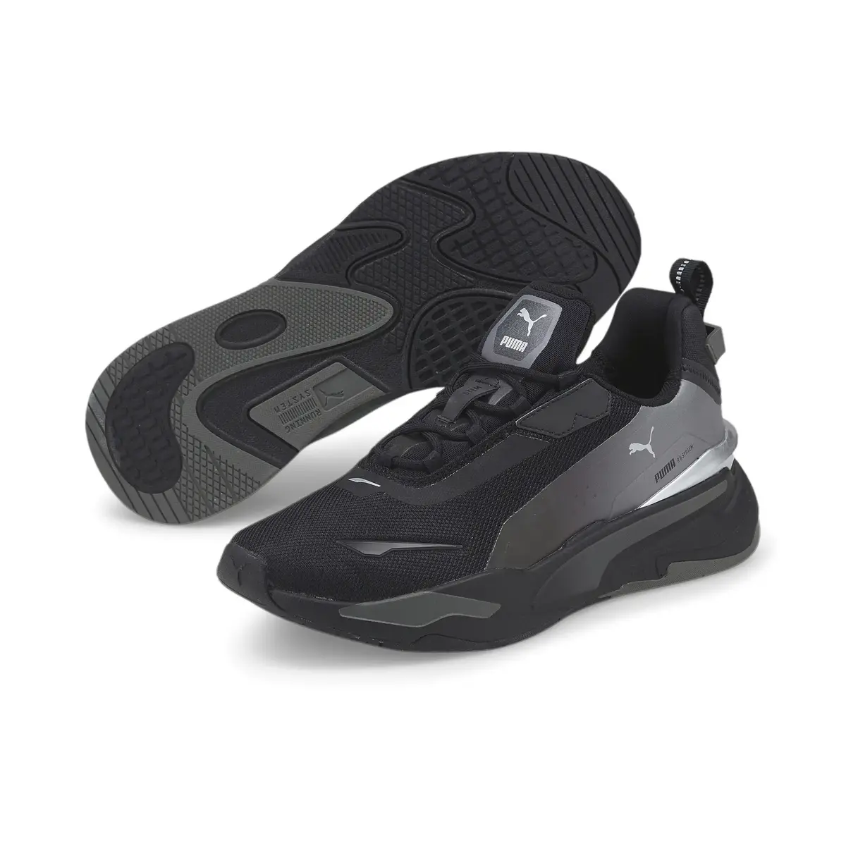 Puma RS-Fast  Unmarked Siyah Unisex Günlük Spor Ayakkabı