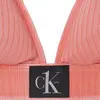 Calvin Klein TRIANGLE FIXED-RP Kadın Kırmızı Bikini Üstü