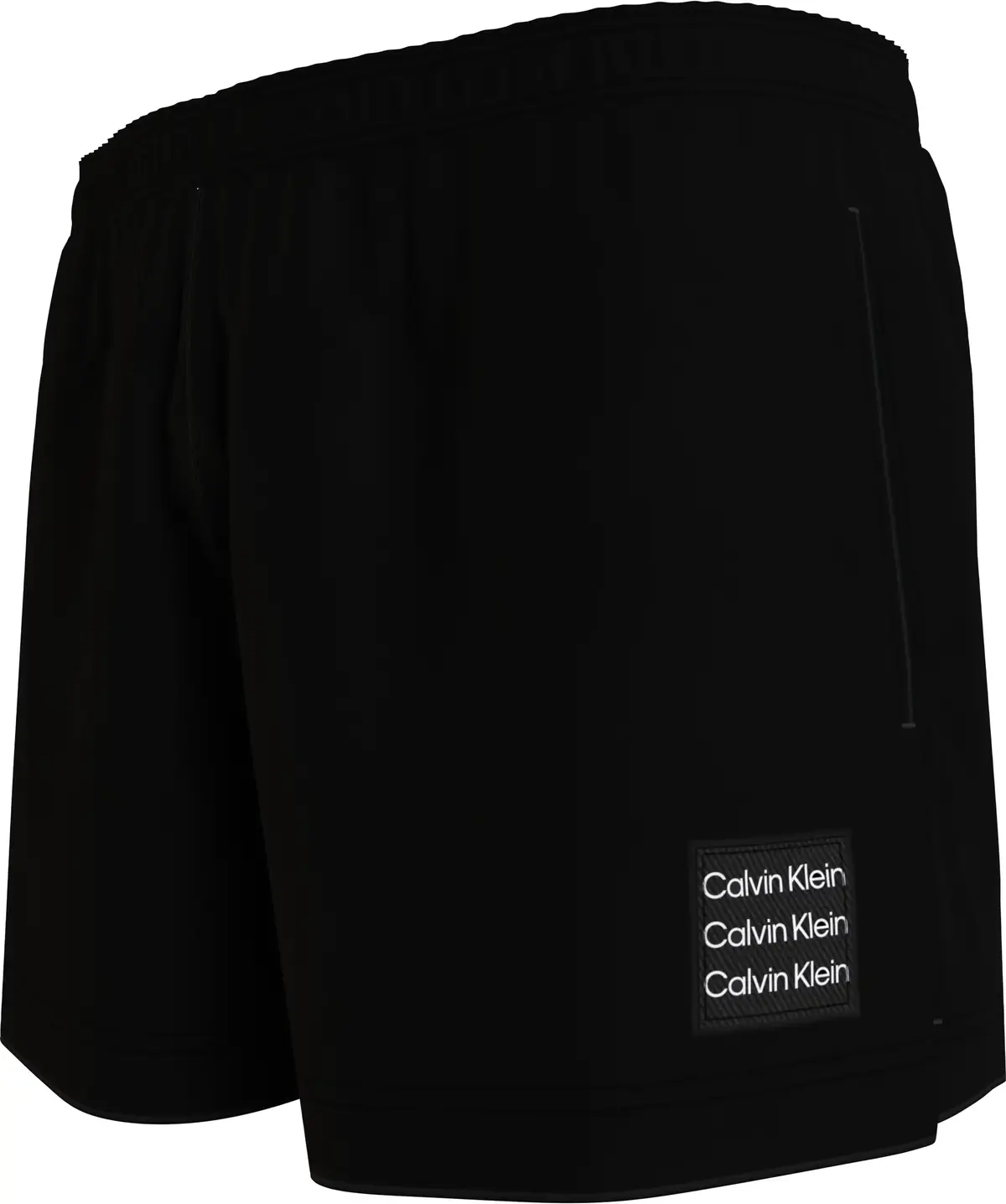 Calvin Klein MEDIUM DRAWSTRING Erkek Siyah Deniz Şortu