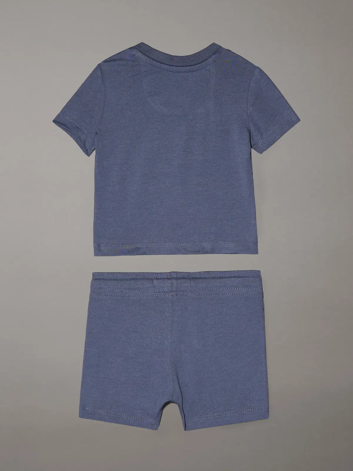 Calvin Klein COLOUR LOGO T-SHIRT, PCP Mavi Çocuk Eşofman Takımı