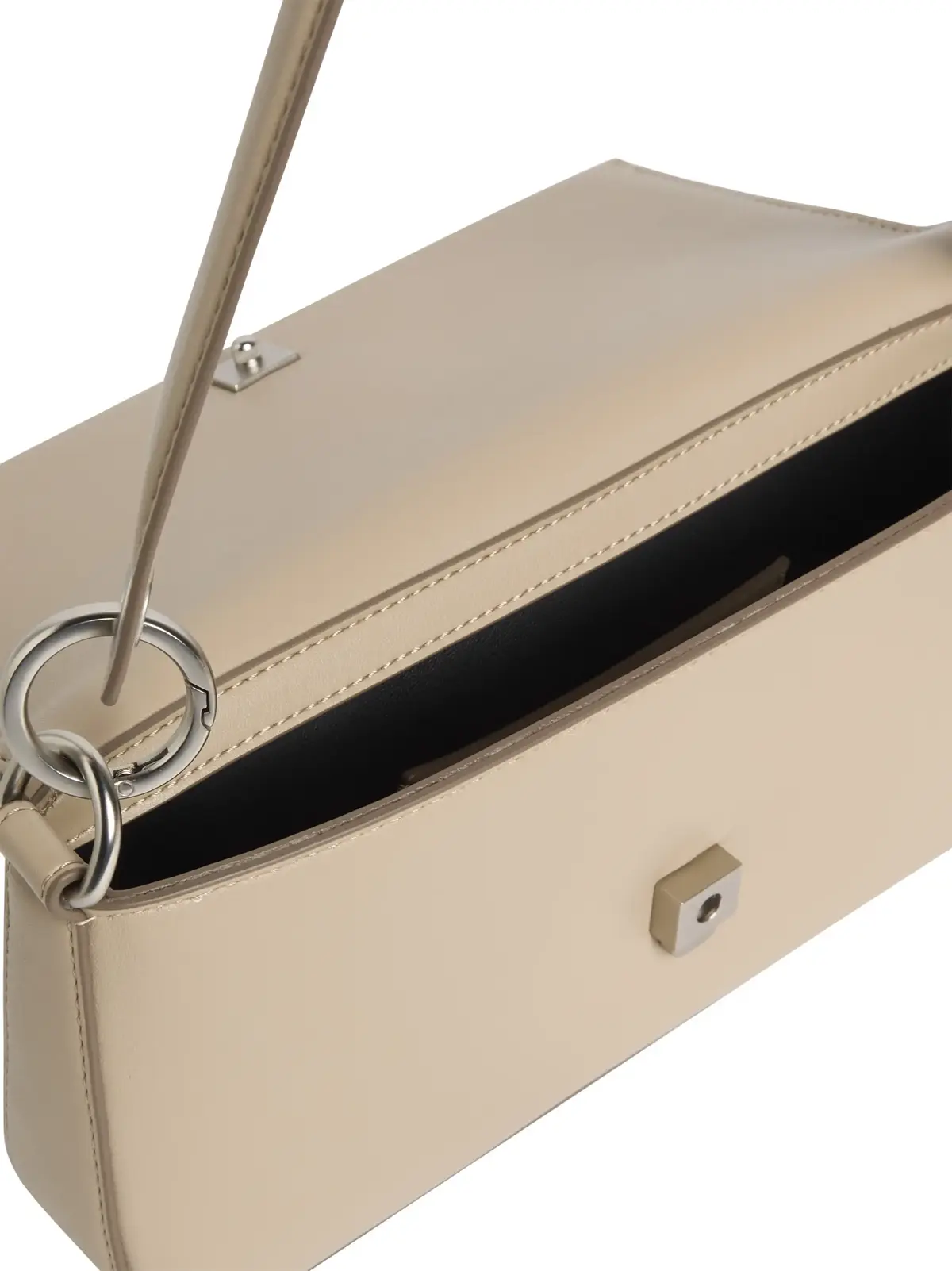 Calvin Klein SCULPTED FLAP SHOULD, PBF Bej Kadın Çanta & Cüzdan