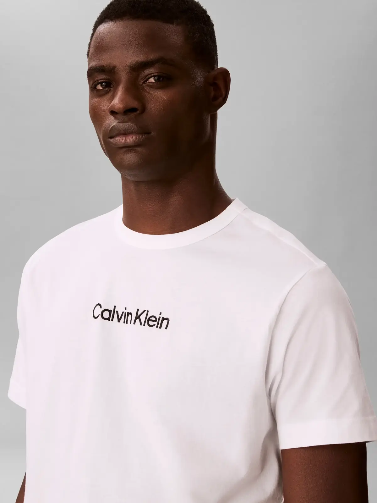 Calvin Klein S/S CREW POPLIN BOXER Mavi Erkek Pijama Takımı