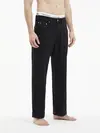 Calvin Klein 90S STRAIGHT Erkek Siyah Kot Pantolon