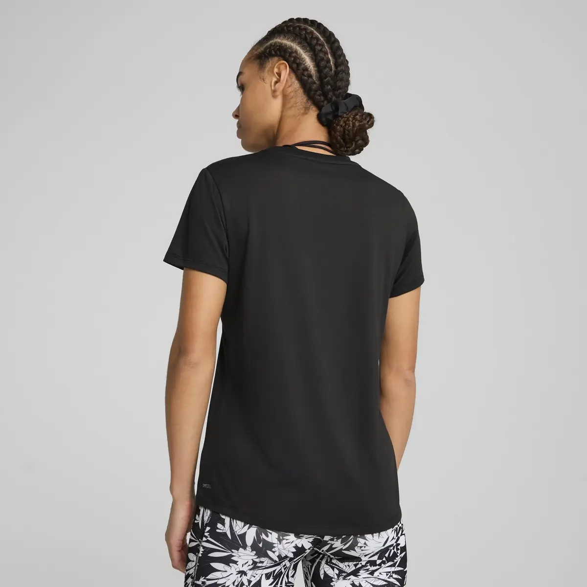 Puma W TAD ESSENTIAL CREW TEE Siyah Kadın T-Shirt