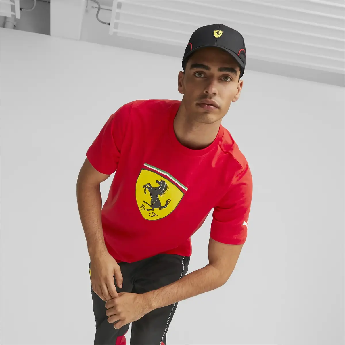 Puma Ferrari SPTWR Race BB Cap Erkek Siyah Şapka