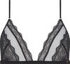 Calvin Klein UNLINED TRIANGLE Kadın Siyah Sütyen