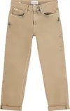 Calvin Klein 90S STRAIGHT Erkek Krem Kot Pantolon