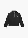 Calvin Klein MONOGRAM LOGO PUNTO Erkek Siyah T-Shirt