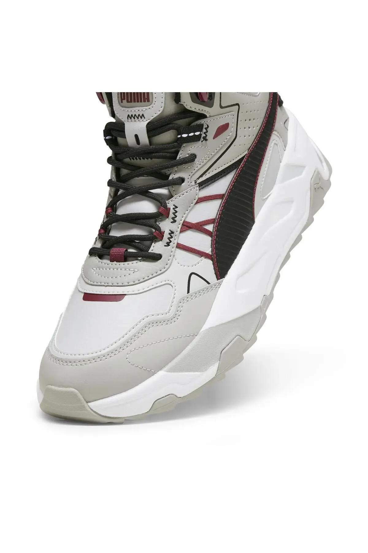 Puma Trinity Mid Hybrid L Gri Erkek Günlük Spor Ayakkabı