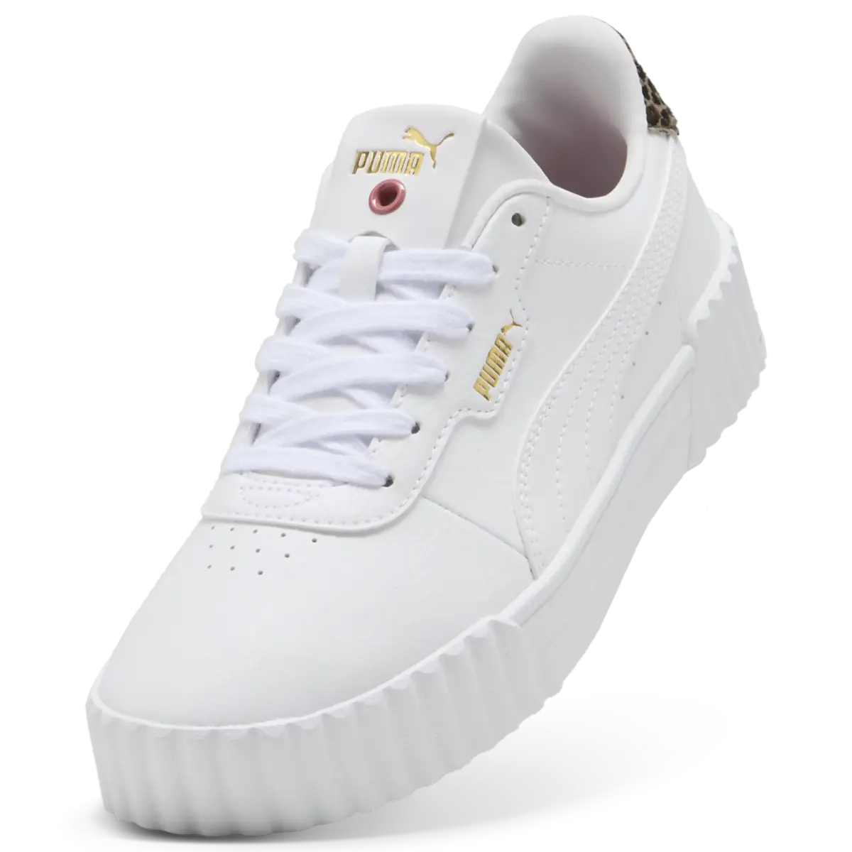 Puma Carina 3.0 Animal Flair Beyaz Kadın Spor Ayakkabı