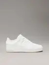 Calvin Klein BASKET CUPSOLE LOW M, 0LA Beyaz Kadın Spor Ayakkabı & Sneaker