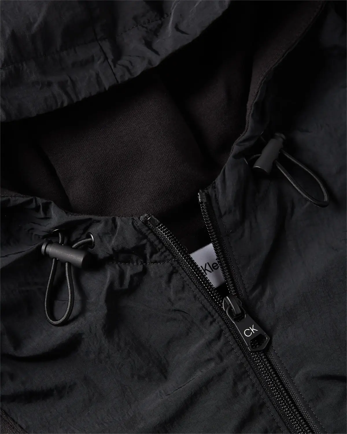 Calvin Klein TECH REPREVE COMFORT Erkek Siyah Hoodie