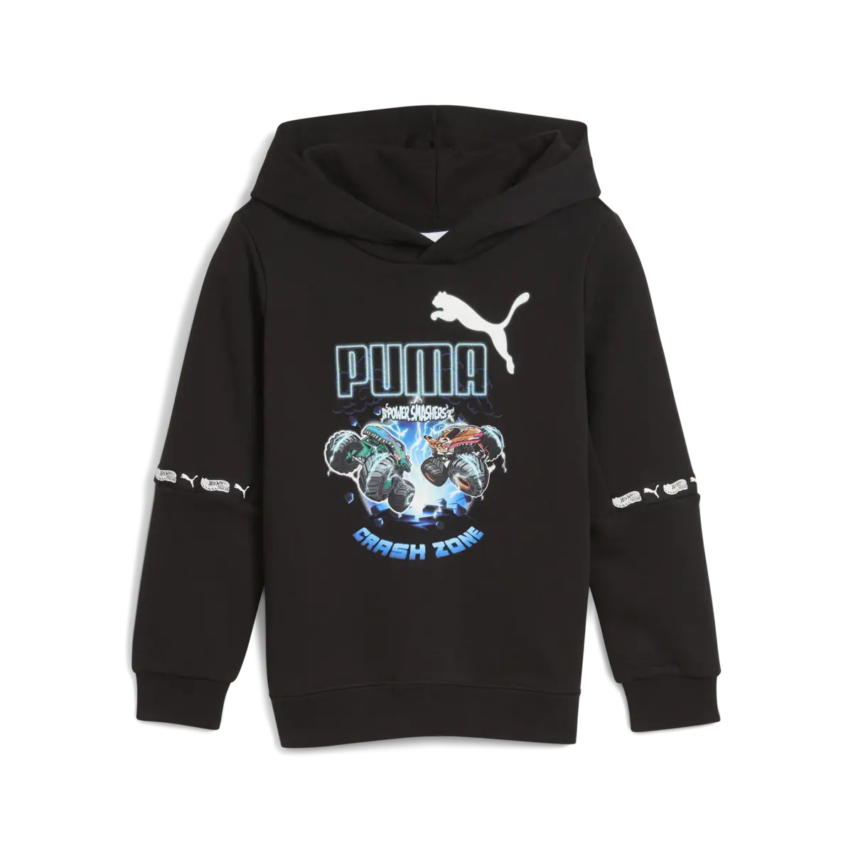 Puma X HOT WHEELS Hoodie Siyah Erkek Sweatshirt