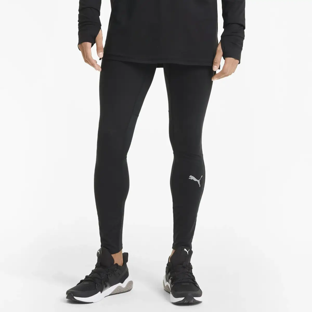 Puma Run Favorıte Long Tıght M Siyah Erkek Tayt