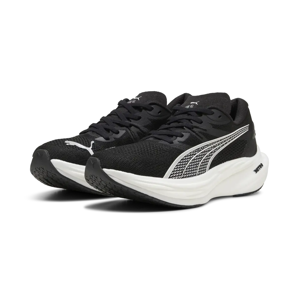 Puma Deviate NITROTM3 Siyah Erkek Yürüyüş ve Koşu Ayakkabısı