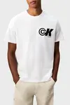Calvin Klein SS 20S CK SPORT LOGO GRAPHIC TEE Beyaz Erkek Tişört