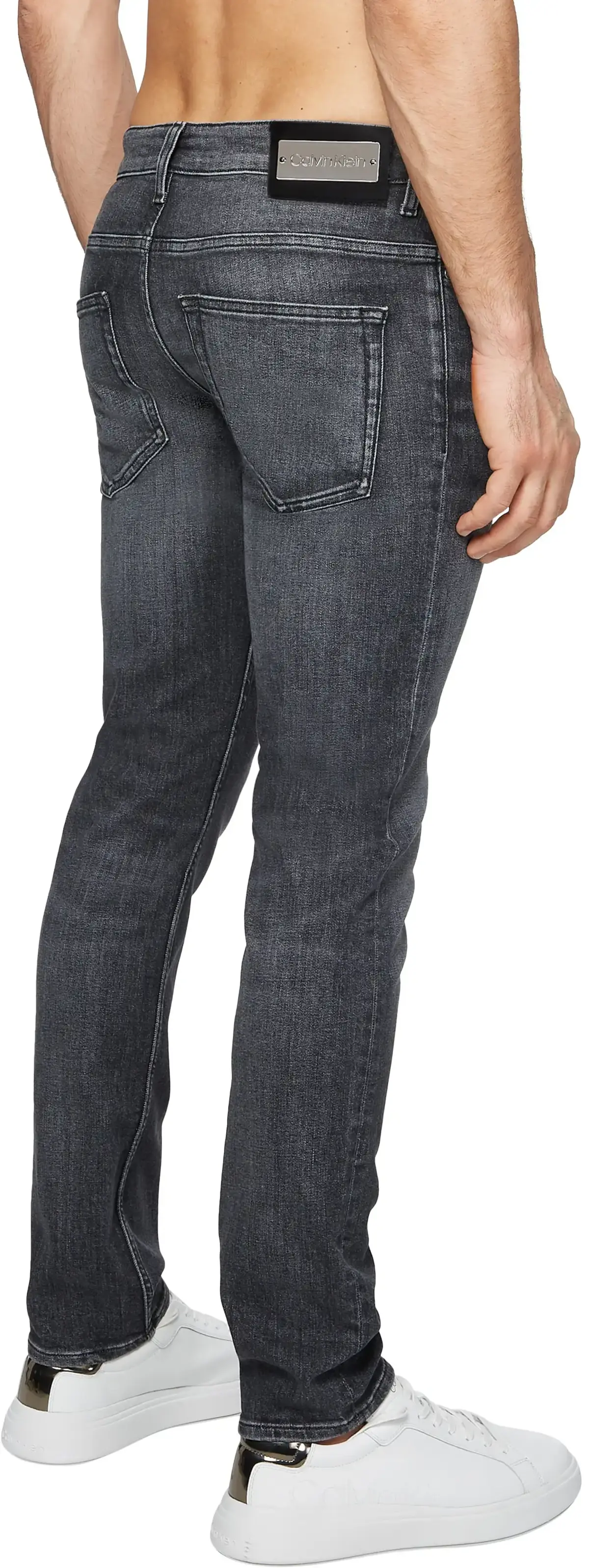 Calvin Klein MODERN SLIM DARK GRE Erkek Antrasit Kot Pantolon