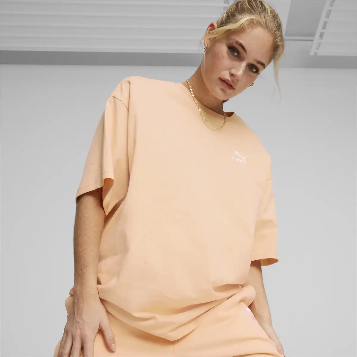Puma BETTER CLASSICS Oversized Tee Turuncu Erkek T-Shirt