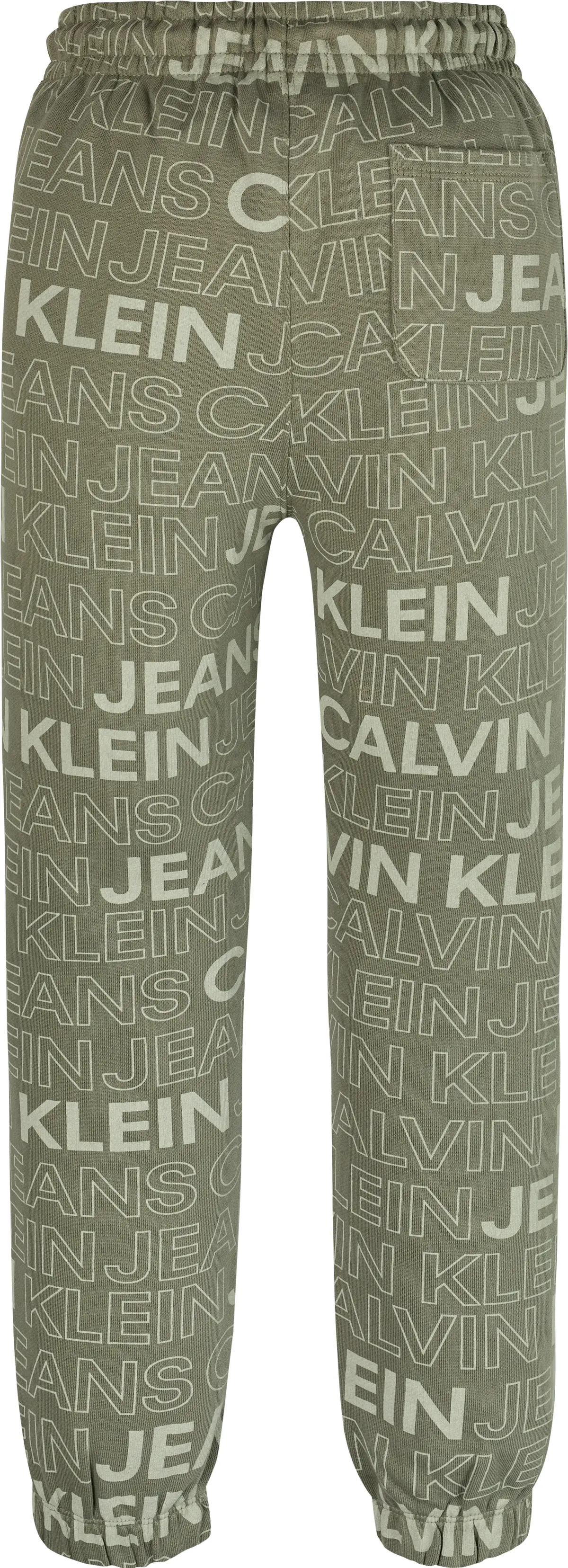 Calvin Klein CKJ LOGO AOP RELAXED, 0H7 Yeşil Erkek Eşofman Altı