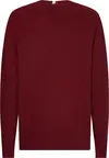 Tommy Hilfiger MONOGRAM WOOL SWEATE Kadın Bordo Kazak