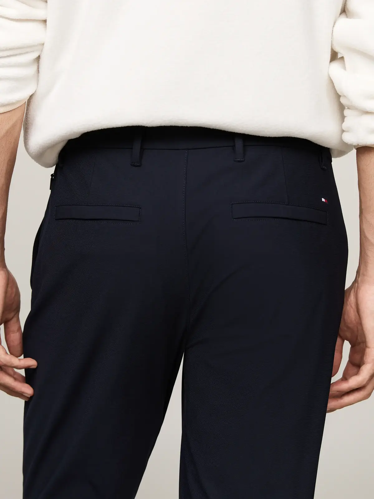 Tommy Hilfiger DENTON KNIT TECH CHI, DW5 Siyah Erkek Pantolon