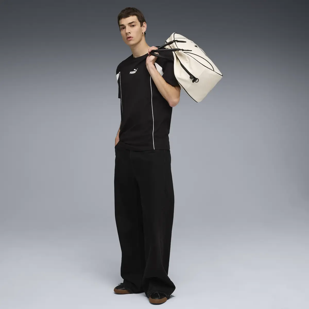 PUMA SPORT Tee Siyah Erkek T-Shirt