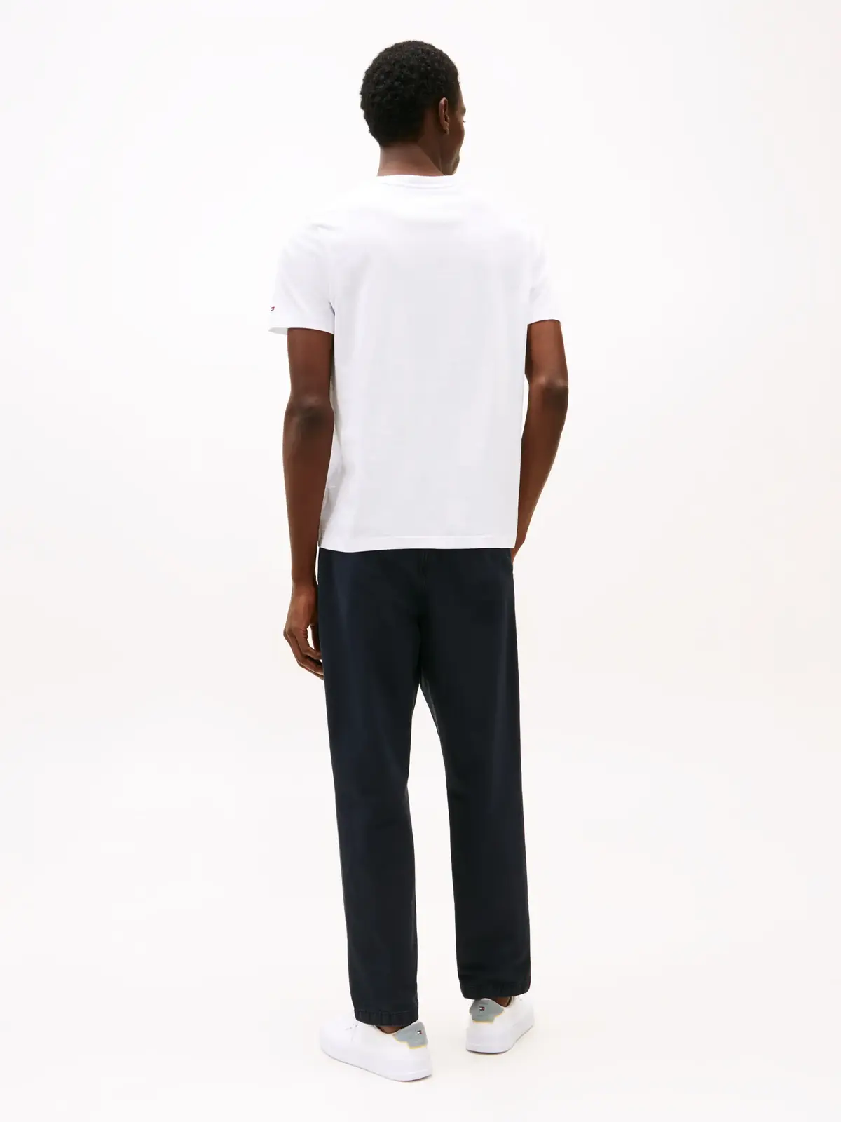 Tommy Hilfiger MONOTYPE ALL AMERICA, YBR Beyaz Erkek T-Shirt & Polo