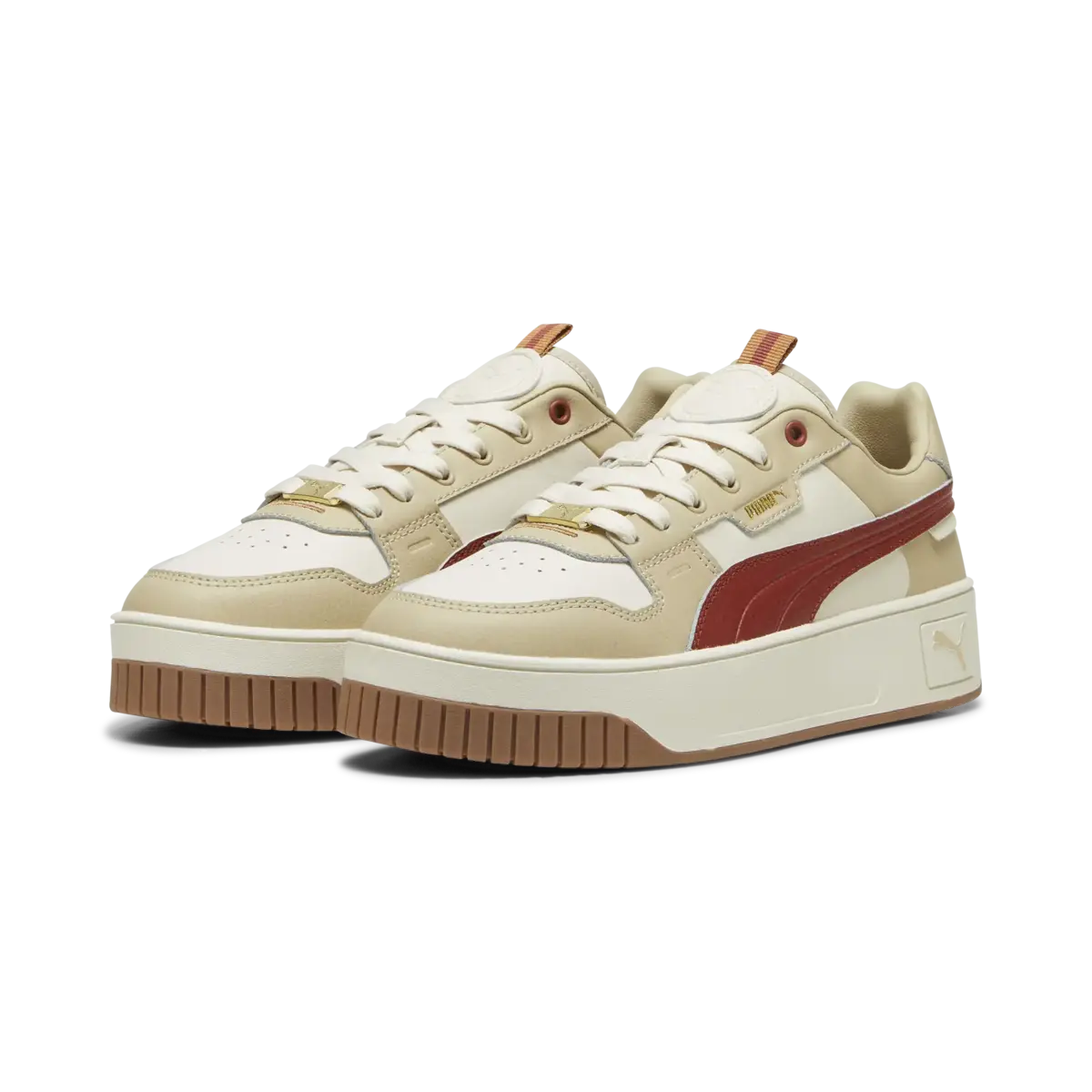 Puma Carina Street Lux Bej Kadın Günlük Spor Ayakkabı
