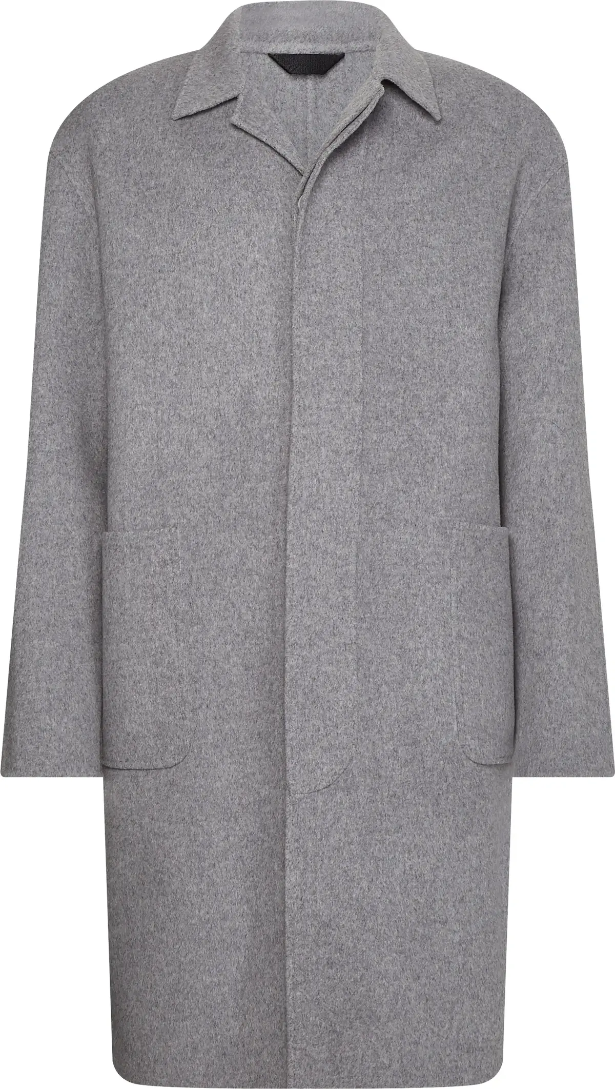 Calvin Klein DOUBLE FACE COAT Erkek Gri Mont