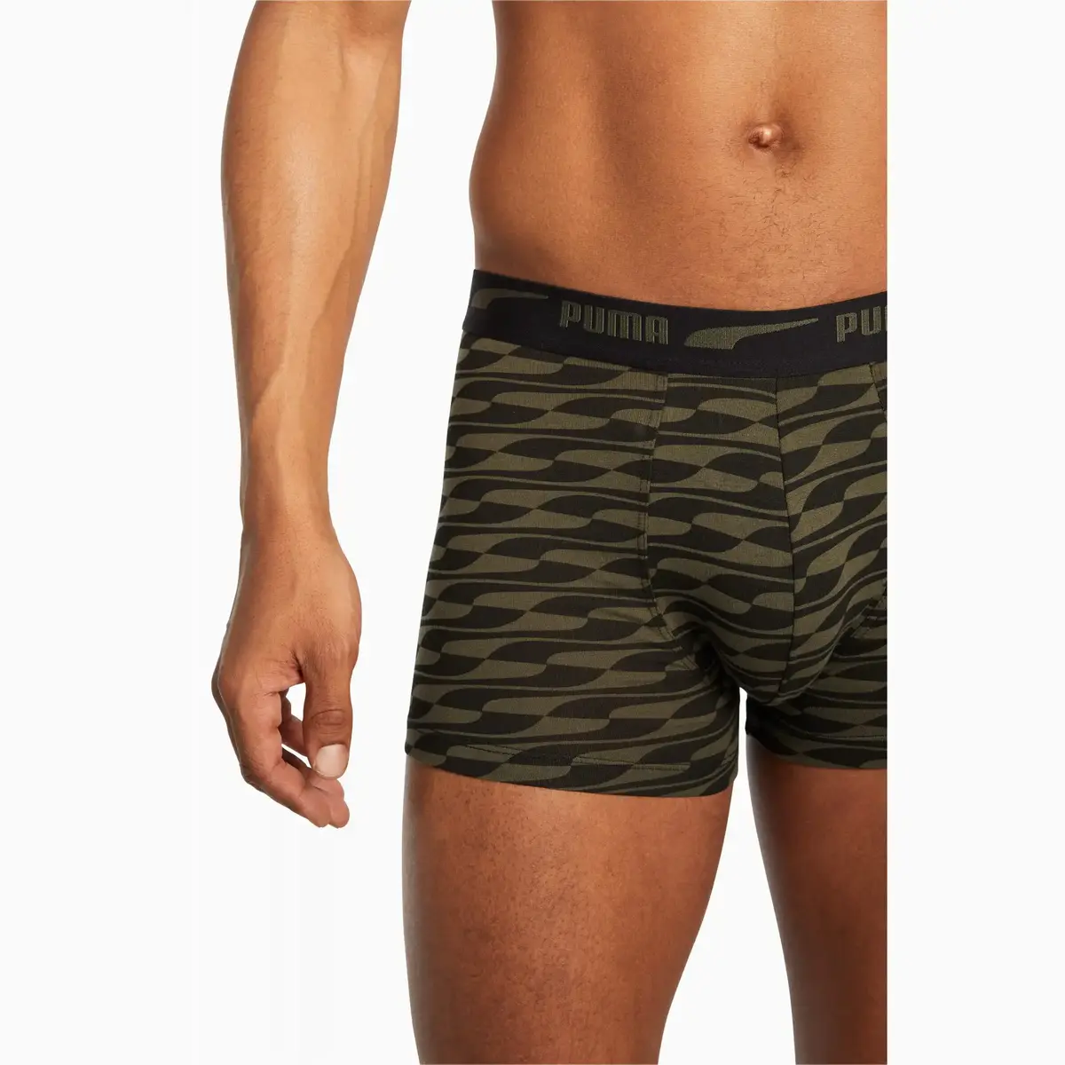 Puma PUMA MEN FORMSTRIP BOXER 2P Kahverengi Erkek 2'li Boxer