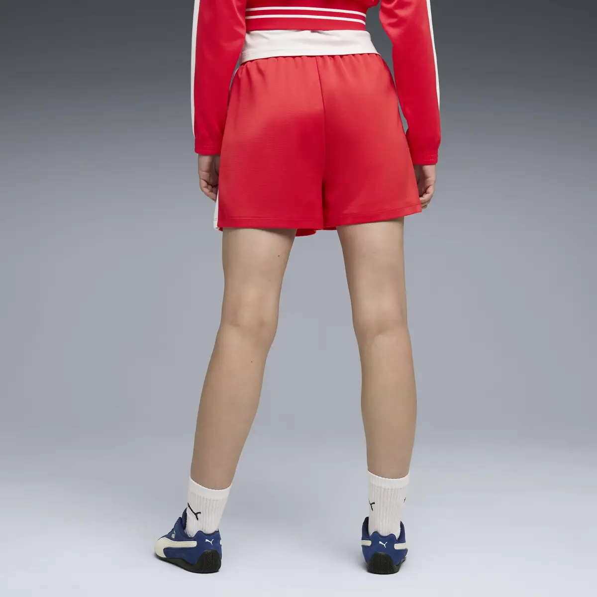 Puma T7 Shorts Kırmızı Kadın Şort