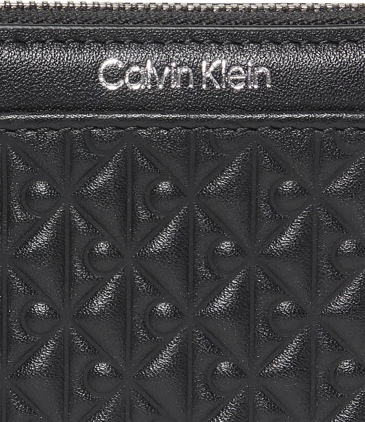 Calvin Klein EMBLEM AOP EMBOSSED ZIP AROUND Siyah Kadın Çanta & Cüzdan Calvin Klein EMBLEM AOP EMBOSSED ZIP AROUND Siyah Kadın Çanta & Cüzdan