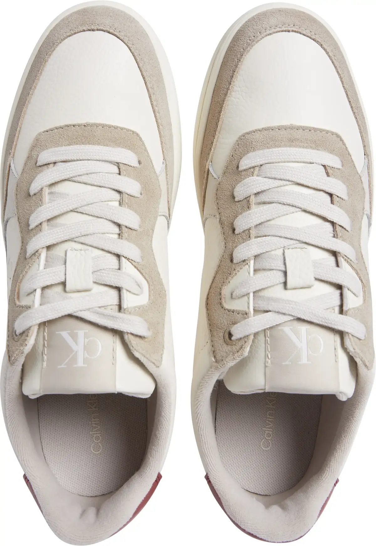 Calvin Klein CLASSIC CUPSOLE MG W, 0LH Krem Erkek Spor Ayakkabı & Sneaker