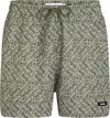 Calvin Klein MEDIUM DRAWSTRING-PR, 0IA Yeşil Erkek Mayo