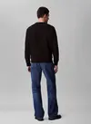 Calvin Klein LS EU 350TERRY CK BAUHAUS LOGO C Siyah Erkek Sweatshirt