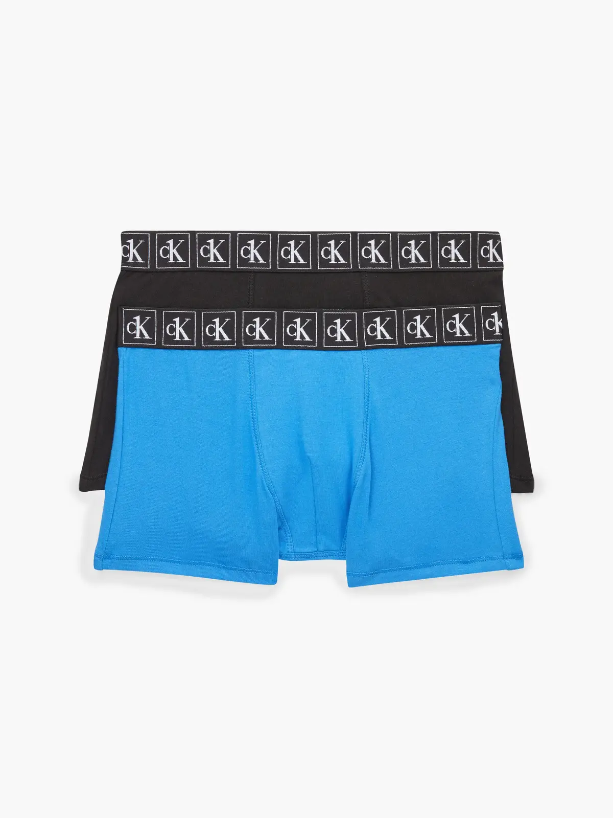 Calvin Klein 2PK TRUNK Erkek Mavi Boxer Set