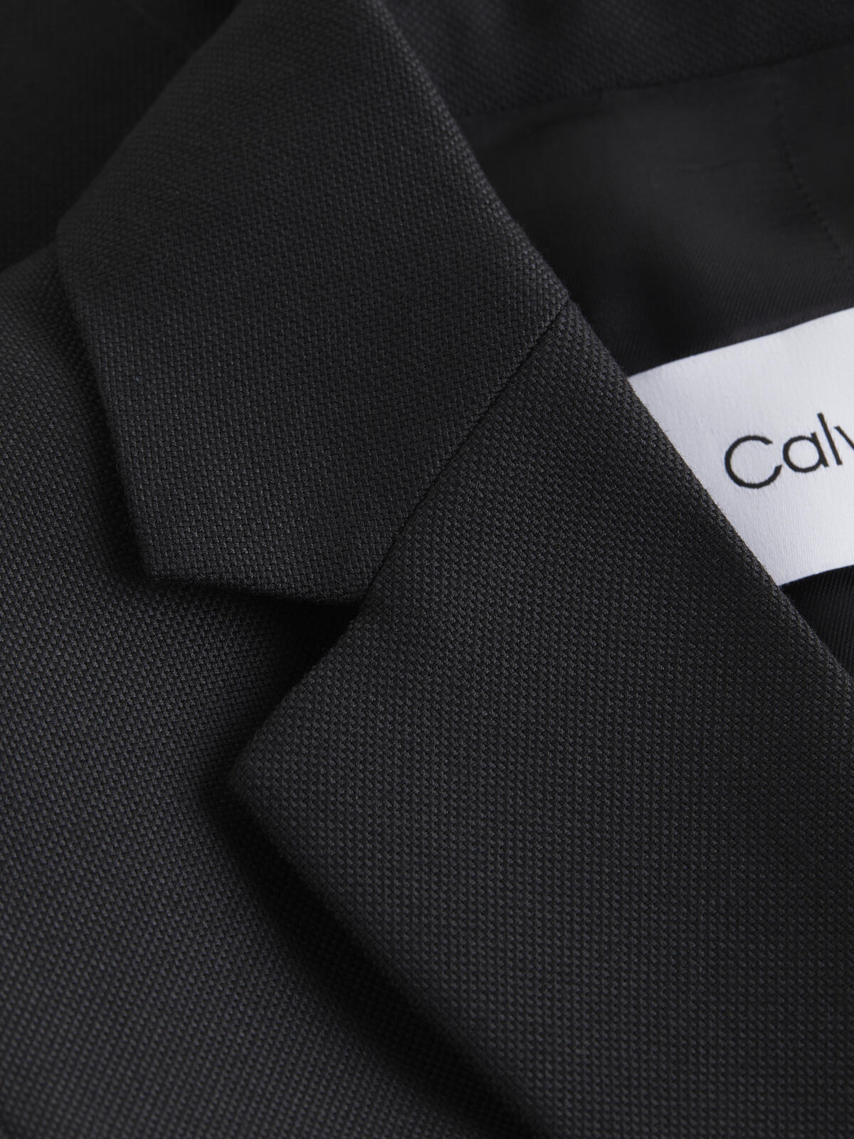 Calvin Klein ESSENTIAL TAILORED B Kadın Siyah Blazer