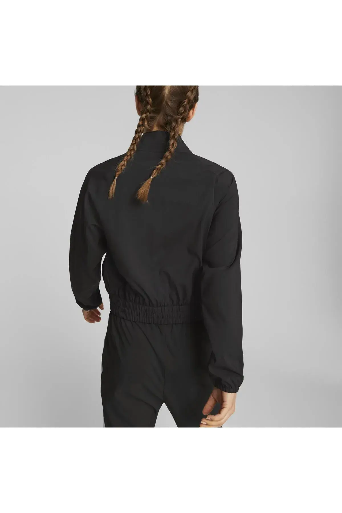 Puma Fit Woven Fashion Jacket Siyah Kadın Ceket