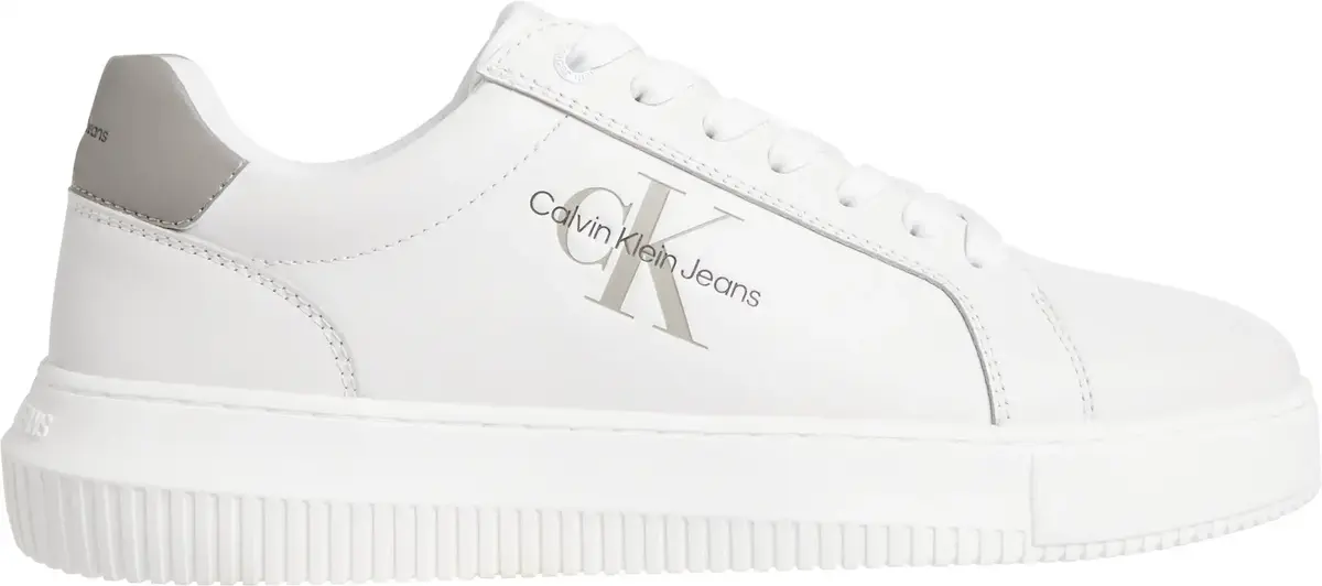 Calvin Klein CHUNKY CUPSOLE MONO, 02S Beyaz Erkek Spor Ayakkabı & Sneaker